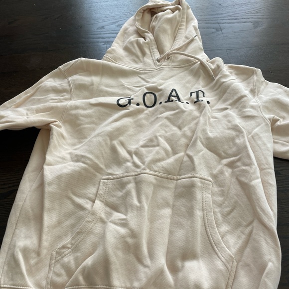 Other - G.O.A.T. Beige Hoodie